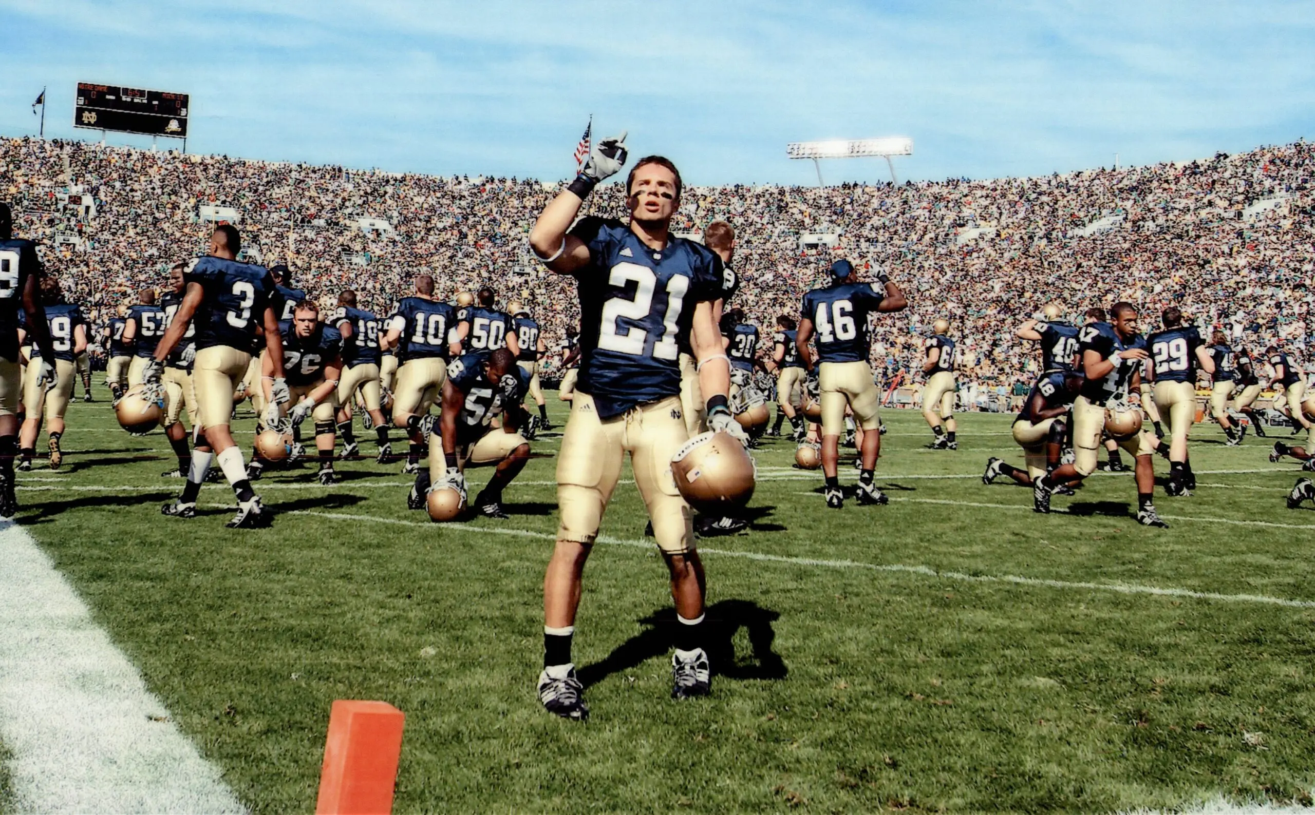 Notre Dame Football Player